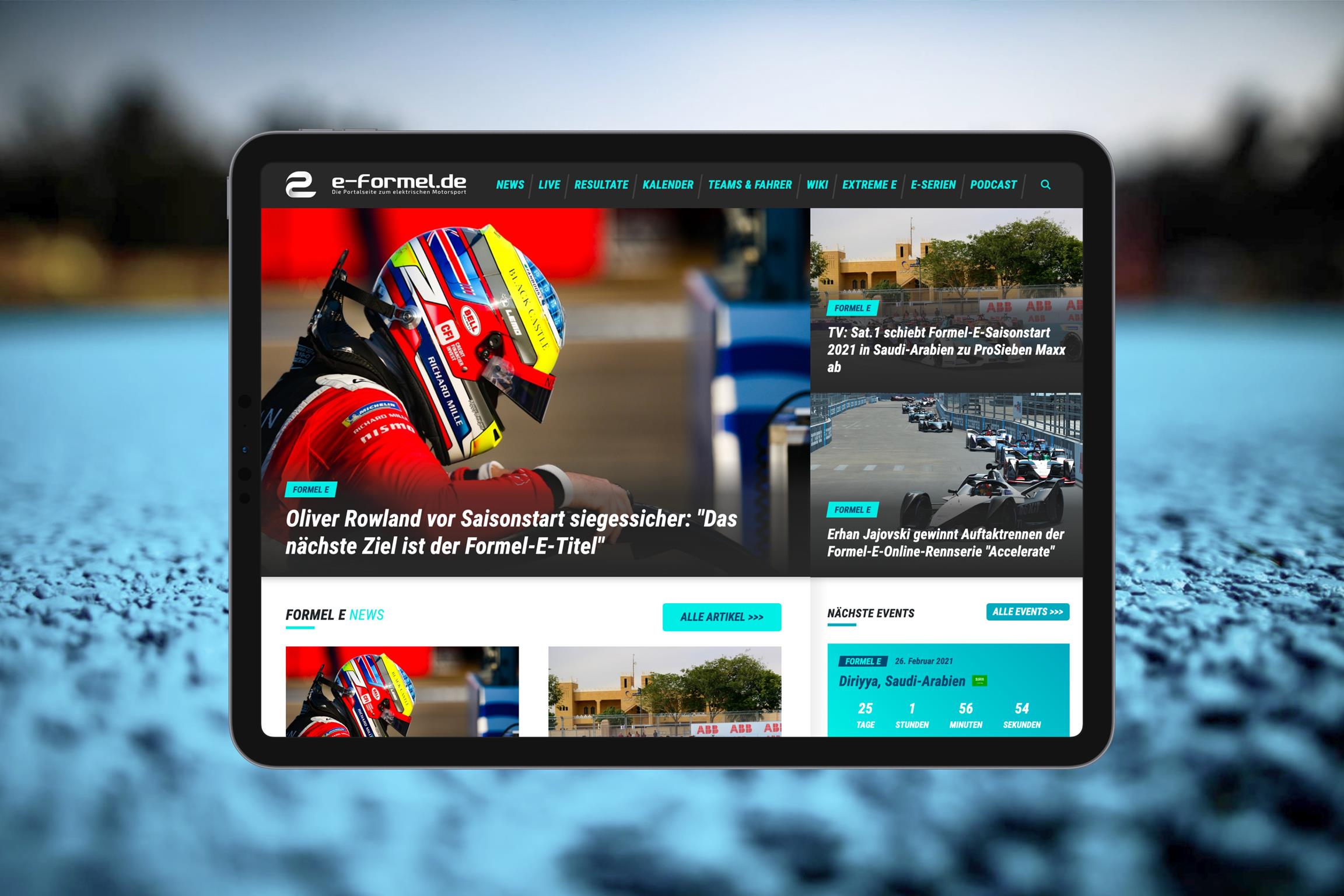 e-Formel.de launcht neue Website & erweitert Fokus auf elektrischen Motorsport